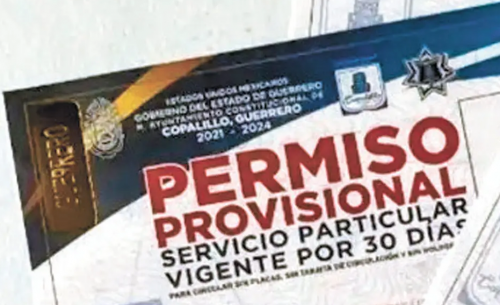 Permisos Provisionales Guerrero
